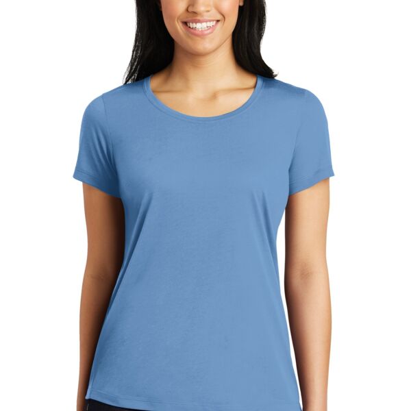 Ladies PosiCharge ® Competitor Cotton Touch Scoop Neck Tee Thumbnail